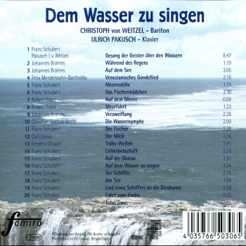 Dem Wasser zu singen