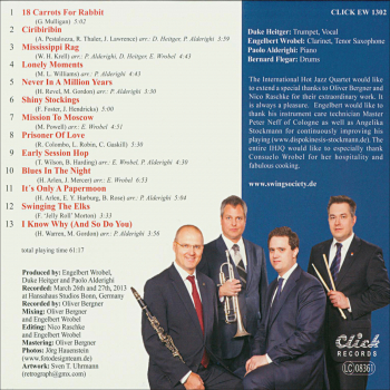 Mainstream Jazz: CD 'Still havin`a Ball'  -  With Duke Heitger, Engelbert Wrobel, Paolo Alderighi and Bernard Flegar - gespielt von: Engelbert Wrobel, Spielzeit: 61 Minuten, Einband: Digipack, Gewicht: 0,101 Kg