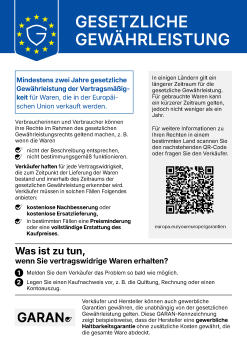 EU-Gewährleistungslabel