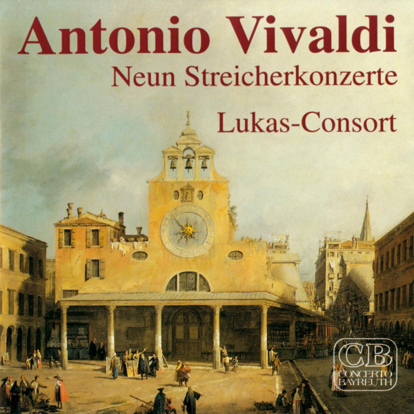 Sinfonische Musik: CD 'Antonio Vivaldi -  Neun Streicherkonzerte'  - gespielt von: Lukas-Consort, Spielzeit: 85 Minuten, Einband: Jewelcase, Gewicht: 0 Kg