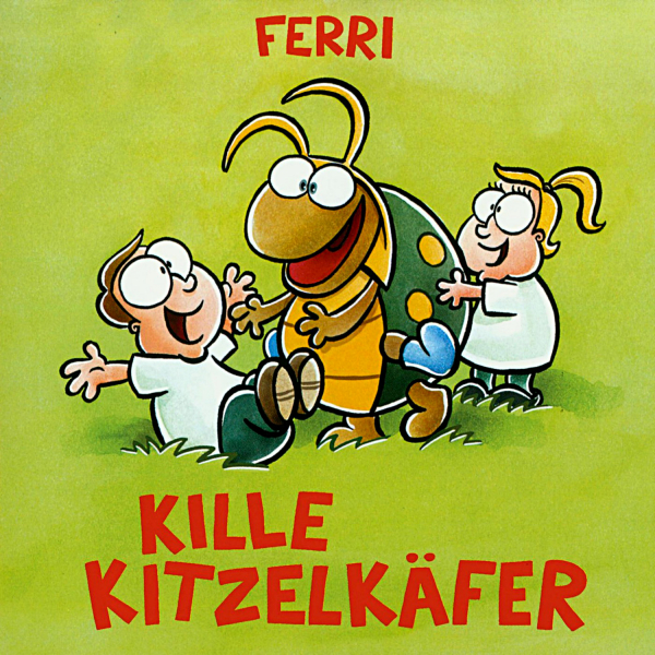 Kindermusik Ab 4 Jahre: CD 'Kille Kitzelkäfer'  -  Eine Hüpfmatratzenreise für kleine Brülltiger - gespielt von: Ferri, Spielzeit: 49 Minuten, Einband: Jewelcase, Gewicht: 0,094 Kg