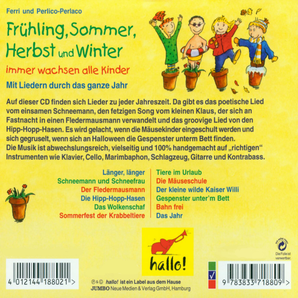 Frühling, Sommer, Herbst und Winter