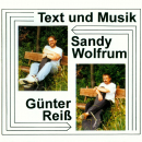 Singer-Songwriter: CD 'Text und Musik'  - gespielt von: Sandy Wolfrum und Günter Reiß, Spielzeit: 49 Minuten, Einband: Jewelcase, Gewicht: 0,1 Kg