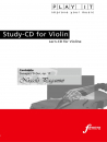 Play It - Study-Album Violin / Violine: CD 'Cantabile D Major/D-Dur, op. 17'  -  Lern-CD für Violine mit Klavierbegleitung - Noten: Edition Butorac EB 031 R052-G - komponiert von: Niccolò Paganini, Spielzeit: 14 Minuten, Einband: DVD-Box, Gewicht: 0,094 K