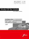 Play It - Study-Album Violin / Violine: CD '12 kleine Stücke - aus dem Notenbuch für Wolfgang Amadeus'  -  Lern-CD für Violine mit Klavierbegleitung - Noten: Edition Breitkopf EB5697 - komponiert von: Leopold Mozart, Spielzeit: 116 Minuten, Einband: DVD-B