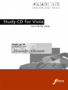 Play It - Study-Album Viola / Bratsche: CD 'Elegie, op. 44'  -  Lern-CD für Viola mit Klavierbegleitung -Noten: M.P. Belaieff Bel. Nr. 200 - komponiert von: Alexander Glasunow, Spielzeit: 22 Minuten, Einband: DVD-Box, Gewicht: 0,094 Kg