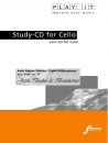 Play It - Study-Album Cello: CD 'Acht kleine Stücke aus op. 40weit übers'  -  Lern-CD für Cello mit Cembalobegleitung - Noten: Edition Peters: EP 8380 - komponiert von: Joseph Bodin de Boismortier, Spielzeit: 66 Minuten, Einband: DVD-Box, Gewicht: 0,094 K