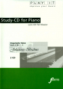Play It - Study-Album Piano / Klavier: CD 'Ungarische Tänze, WoO 1, Nr. 1 - 5'  -   Lern-CD für Klavier mit Klavierbegleitung - Klavier vierhändig - Noten: Edition Peters EP2100a - komponiert von: Johannes Brahms, Spielzeit: 149 Minuten, Einband: DVD-Box,