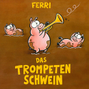 Kindermusik Ab 4 Jahre: CD 'Das Trompeten Schwein'  -  Spass- und Blödellieder - gespielt von: Ferri, Spielzeit: 40 Minuten, Einband: Jewelcase, Gewicht: 0,094 Kg